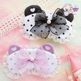 Cutest Polka Dots and Satin Ribbon Eye Mask (With Cooling Gel Inside) TheQuirkyQuest