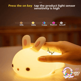 Cute Bunny Silicone Touch Lamp (Remote Controlled) TheQuirkyQuest