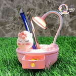 Bathtub Desk Lamp with Pen Stand & Sharpener TheQuirkyQuest