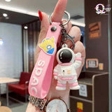 Cool Spaceman 3D Keychain TheQuirkyQuest