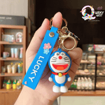 3D Doraemon Cartoon Keychain + Bagcharm - The Quirky Quest TheQuirkyQuest