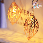 Golden Metal Leaf String Led Decorative Lights (Diwali Special) TheQuirkyQuest
