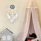 Evil Eye Dreamcatcher With LED Lights TheQuirkyQuest