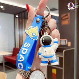 Cool Spaceman 3D Keychain TheQuirkyQuest