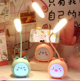 Cute Cartoon Face LED Table Lamp TheQuirkyQuest