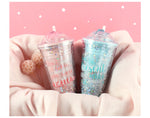 Cute Shimmer Sipper with Straw TheQuirkyQuest