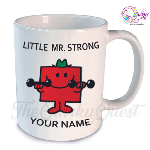 Mr Strong- Customised Mug (NO COD) TheQuirkyQuest
