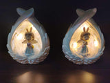 Cute Angel Fairy White Lamp TheQuirkyQuest