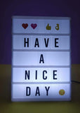 DIY Cinematic Light Box With White Board TheQuirkyQuest
