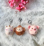 Cute Animal Squishy Keychains Stress Buster (With Pop Out Bubble Inside) TheQuirkyQuest