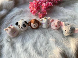 Cute Animal Squishy Keychains Stress Buster (With Pop Out Bubble Inside) TheQuirkyQuest