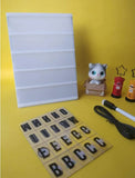 DIY Cinematic Light Box With White Board TheQuirkyQuest
