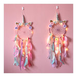 3D Unicorn Colorful Dream Catcher with LED TheQuirkyQuest